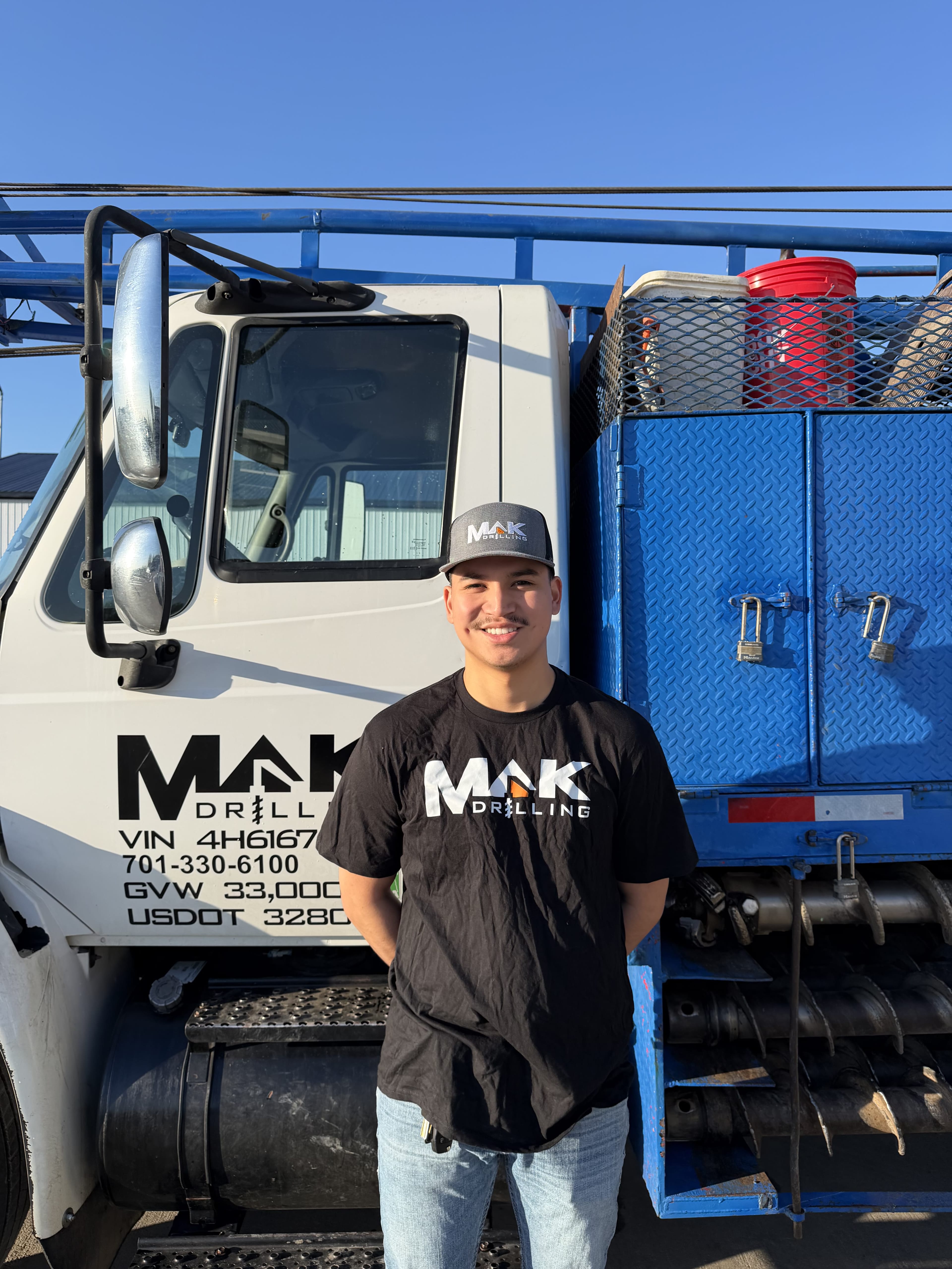 Jesi Thin Elk, Drilling Administrator.